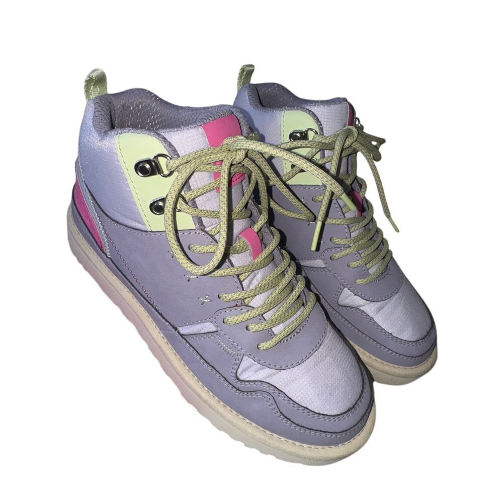UGG HIGHLAND HI HERITAGE WOMEN SNEAKER JUNE GLOOM US 9‎